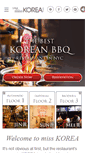 Mobile Screenshot of misskoreabbq.com